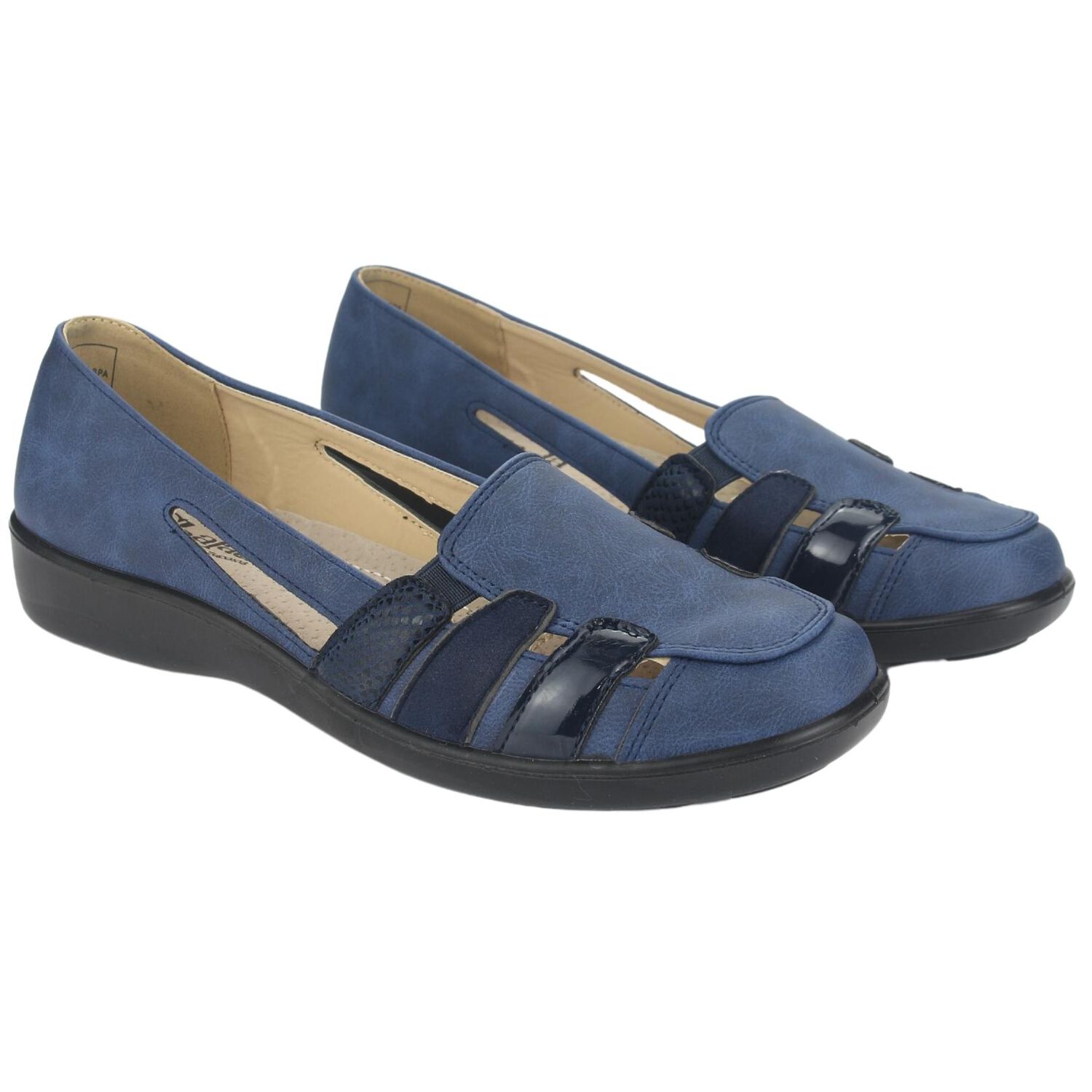 Zapato Chalada Mujer Deco-2 Azul Comfort image number 4.0