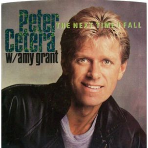 Peter Cetera Ft. Amy Grant - The Next Time I Fall/glory Of Love | 7" Single Vinilo Usado
