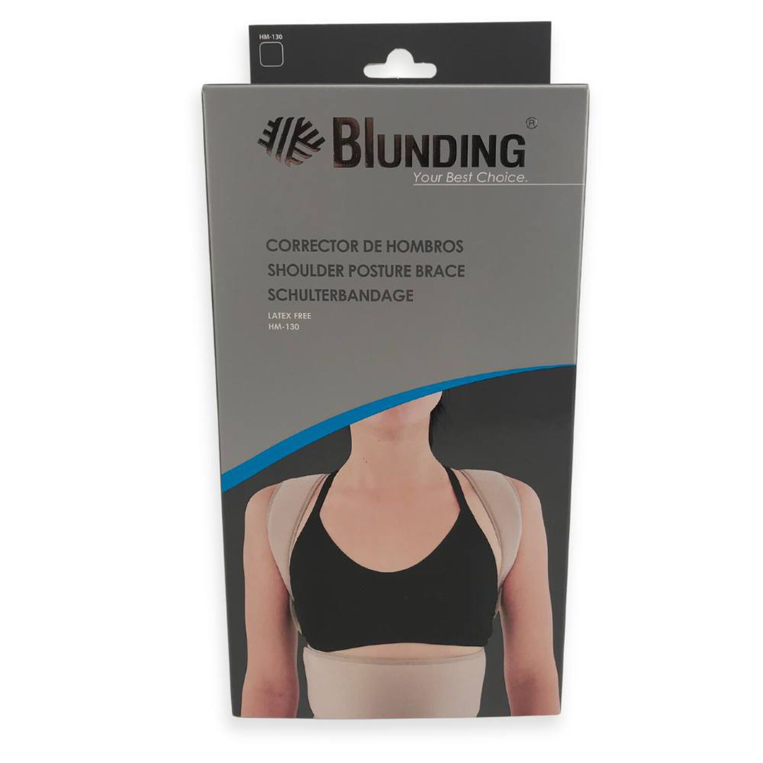 Corrector De Hombros Ortop&eacute;dico Talla L-blunding image number 2.0