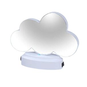 Lampara Mesa Led Tunel Infinito Luz Neon Forma Nube Usb