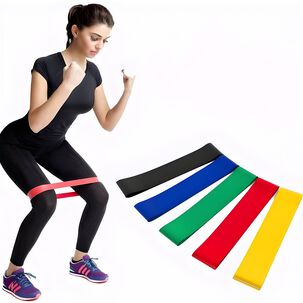 Bandas El&aacute;sticas Para Pierna 5 Unidades
