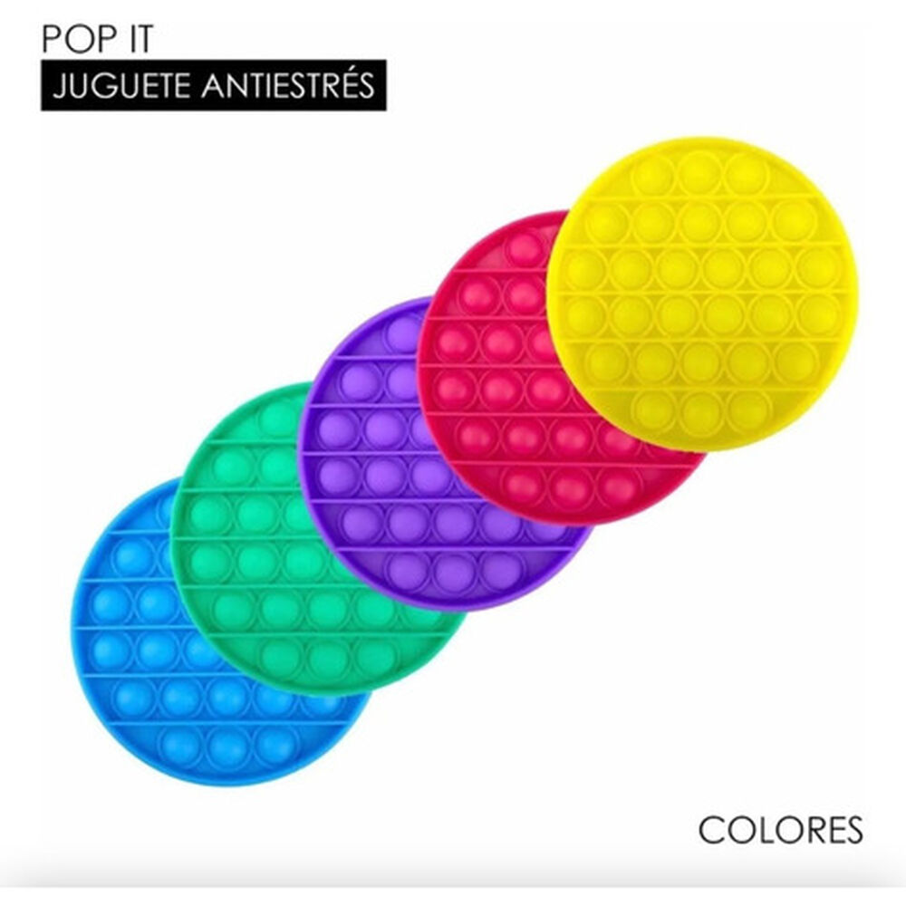 10 Juguetes Anti Estrés Pop It Circular | Todas Las Edades image number 0.0