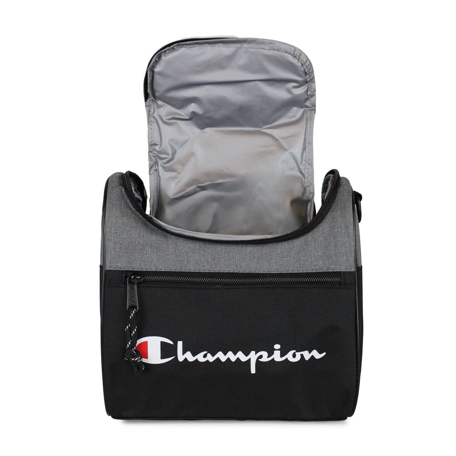 Pack Champion Bolso Atlanta 45lts + Lonchera Oxford Gris image number 6.0
