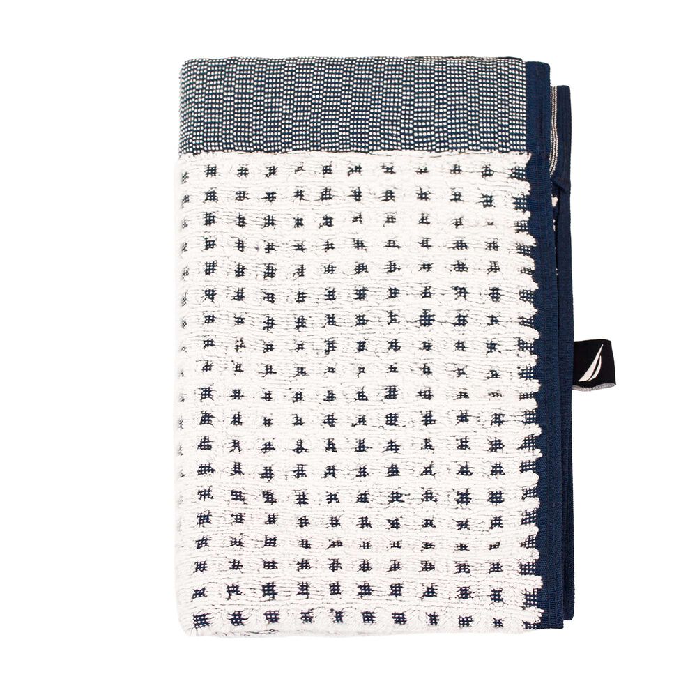 Toalla De Cara Mara Nautica Home 30x50cm Blanca-azul image number 3.0
