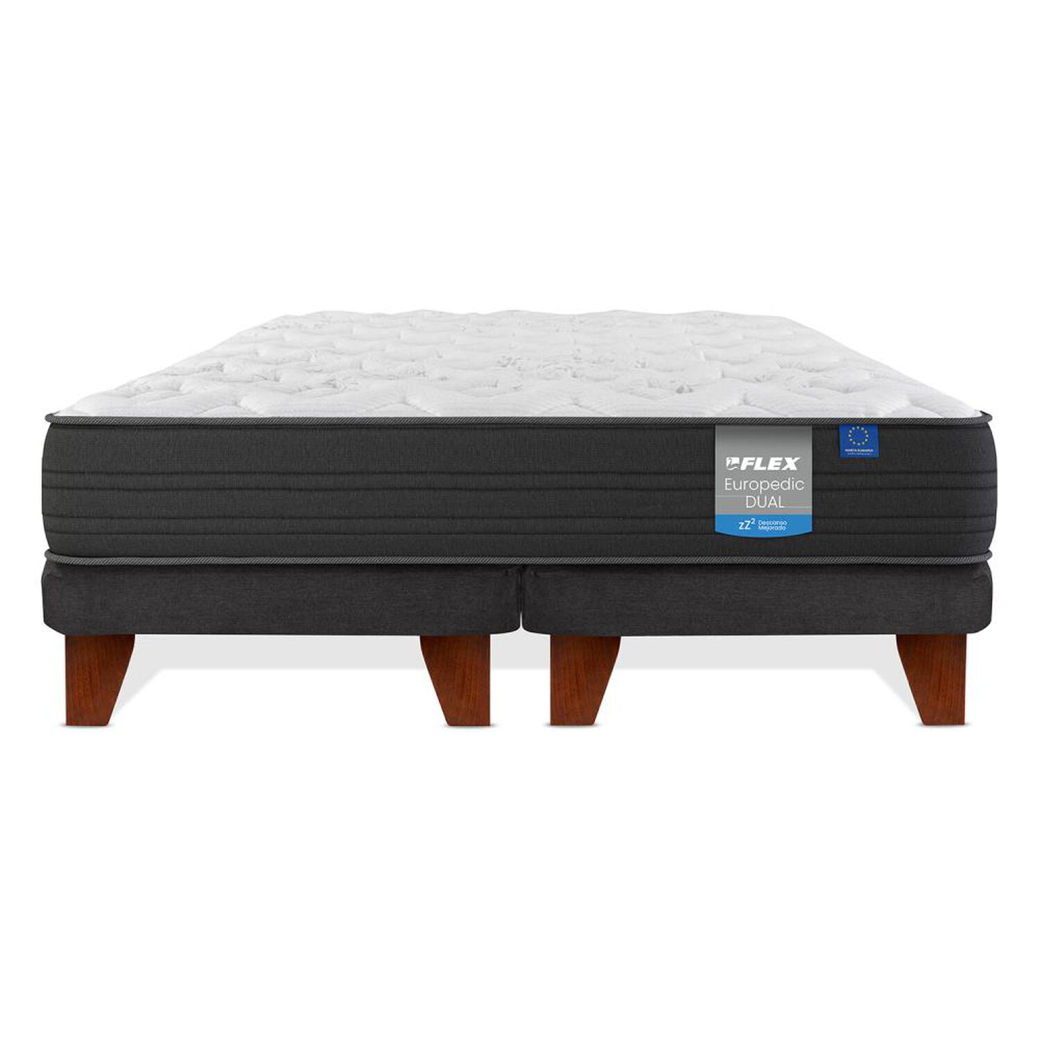 Cama Europea Flex Europedic Dual / 2 Plazas / Base Dividida image number 0.0