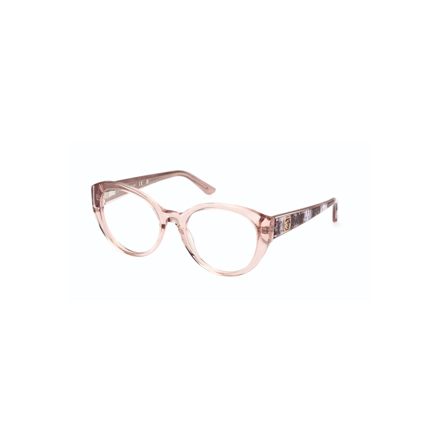 Lentes &Oacute;pticos Rosado Transparente Guess image number 0.0