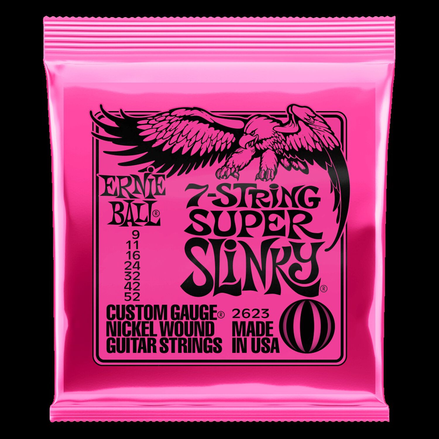 Set 7 Cuerdas Guitarra El&eacute;ctrica 9-52 2623 Ernie Ball image number 0.0