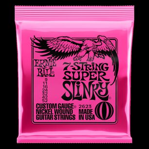 Set 7 Cuerdas Guitarra El&eacute;ctrica 9-52 2623 Ernie Ball