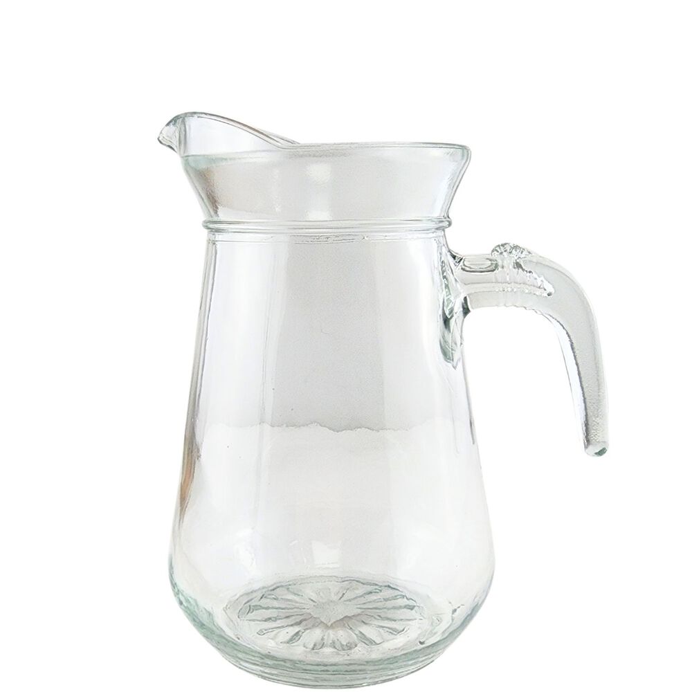 Jarra De Vidrio 1400ml Preparaciones Jugo Tragos Modelo Paris image number 0.0