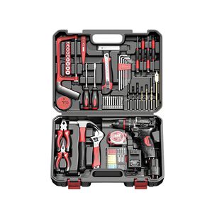 Kit Taladro Inal&aacute;mbrico 2 Bater&iacute;as 16,8v 118 Piezas B01