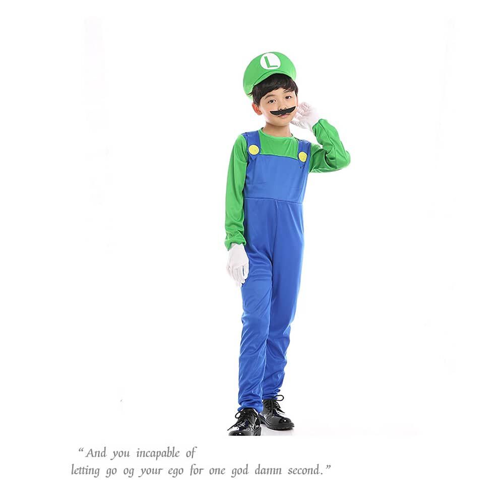 Disfraz De Luigi Para Ni&ntilde;os - Mario Bros image number 3.0