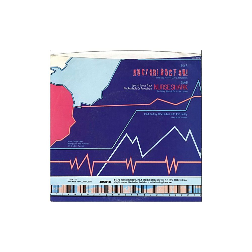 Thompson Twins - Doctor! Doctor! | 7" Single Usado image number 1.0
