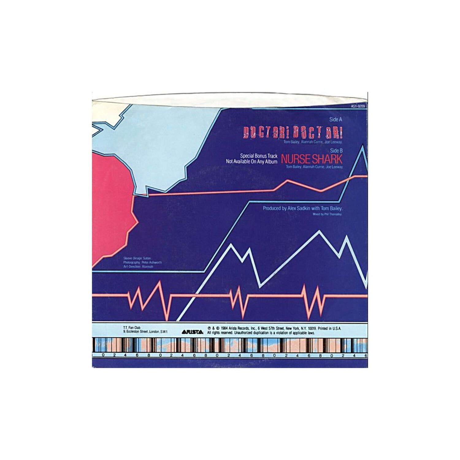Thompson Twins - Doctor! Doctor! | 7" Single Usado image number 1.0