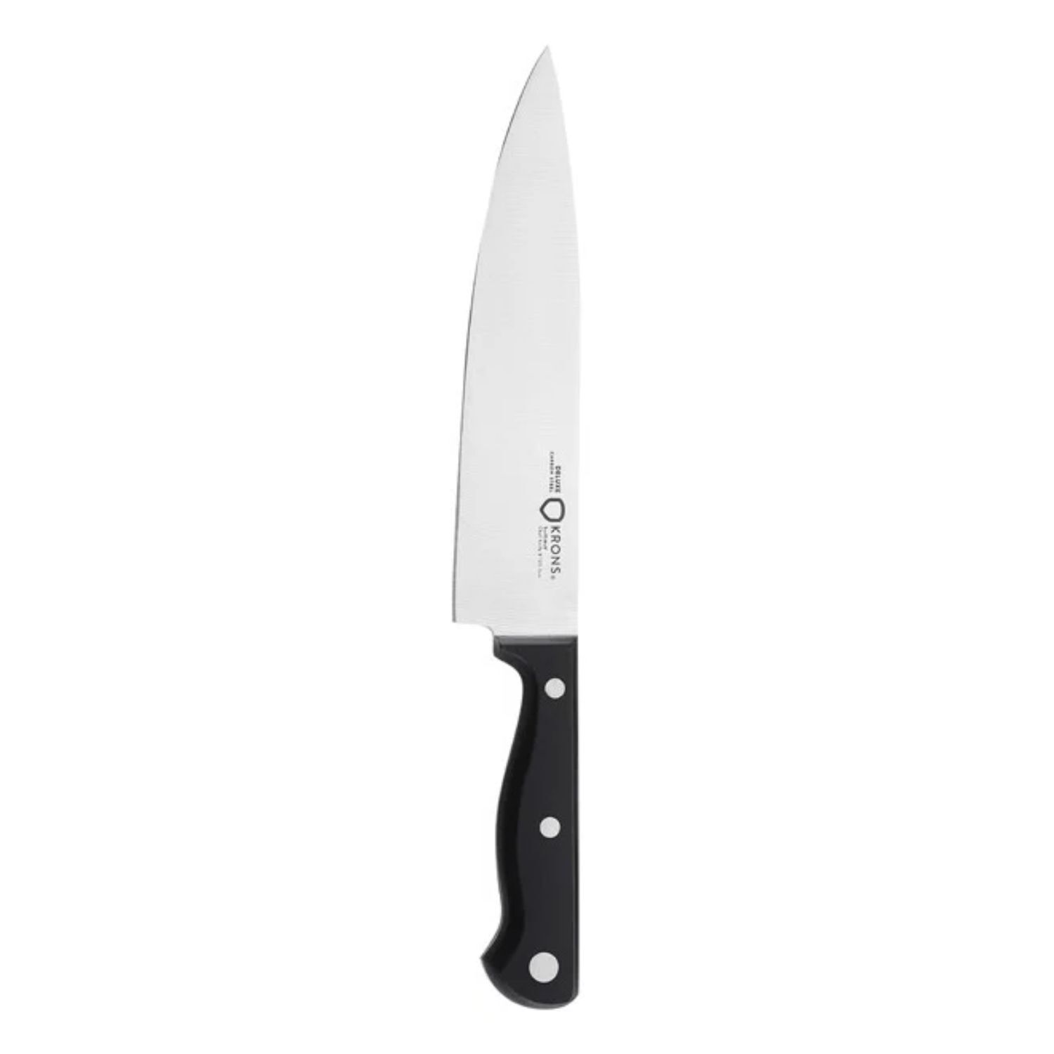 Cuchillo Santoku 18cm Deluxe Krons Mango Negro image number 1.0
