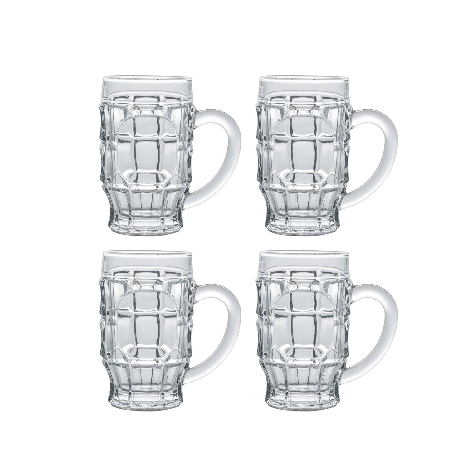 Set 4 Vasos Choperos Cervecero Bonn Vidrio 400 Ml image number 0.0