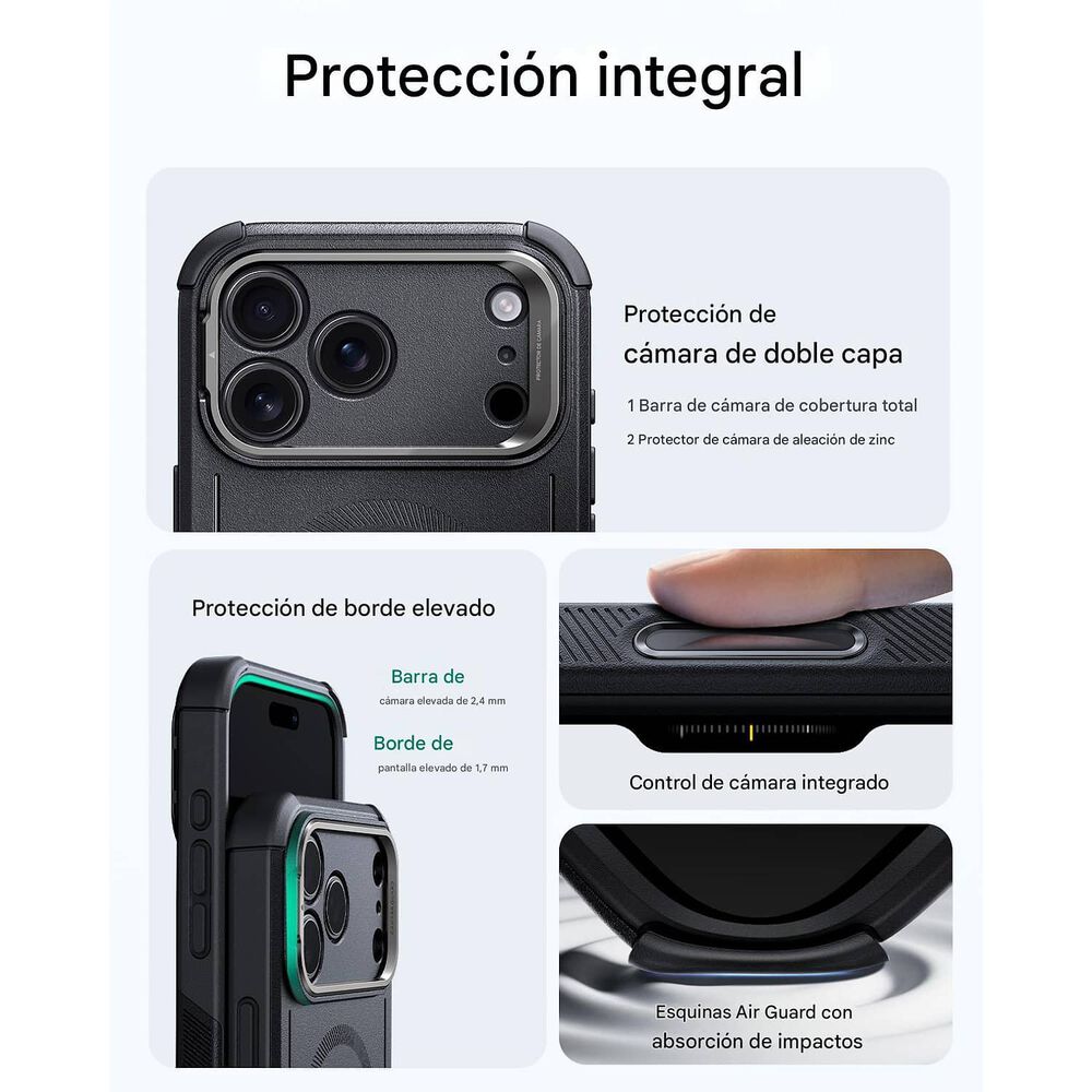 Para Iphone 17 Pro - Carcasa Magsafe Resistente image number 2.0