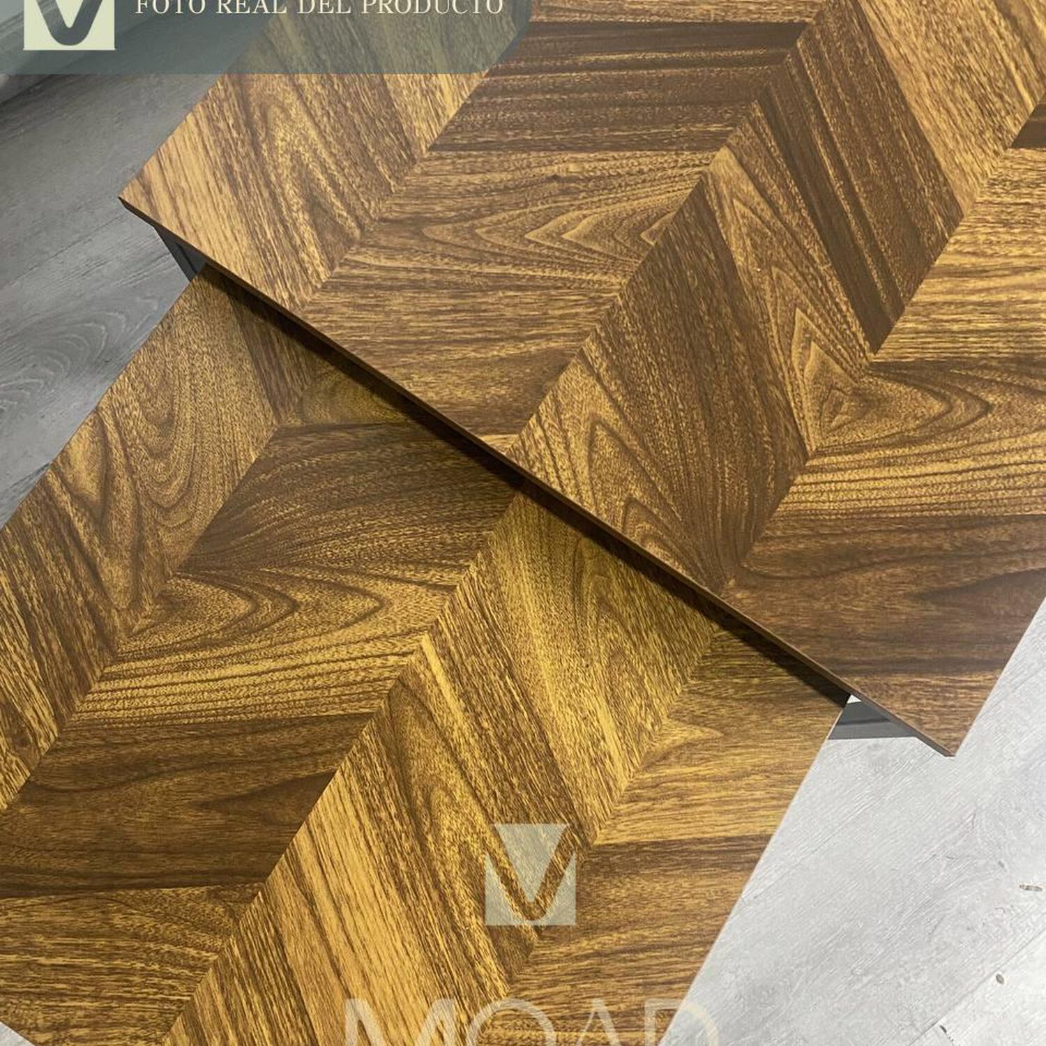 Mesa De Centro Doble Rectangular Madera image number 5.0