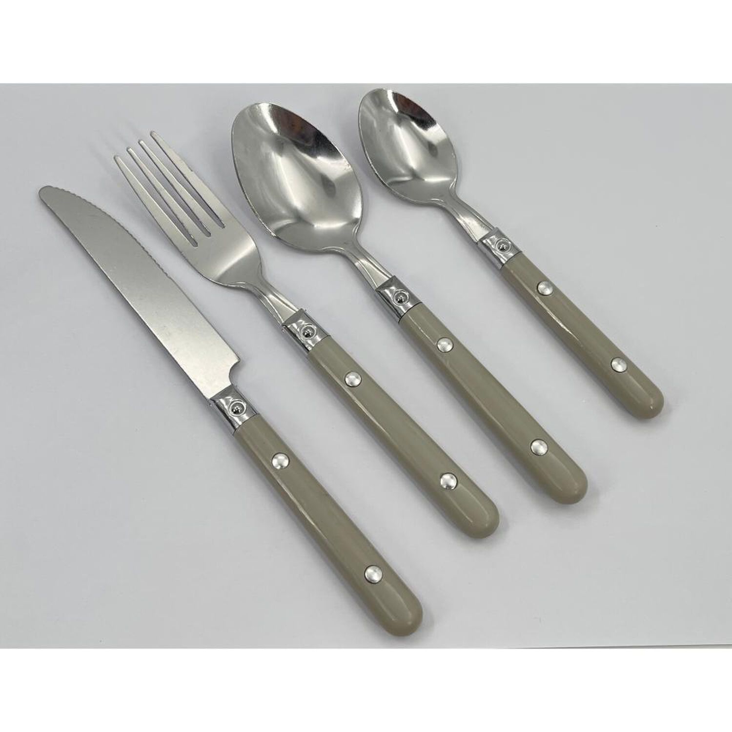 Cubiertos De Mesa Casaideal Grey 16p / 16 Piezas image number 1.0