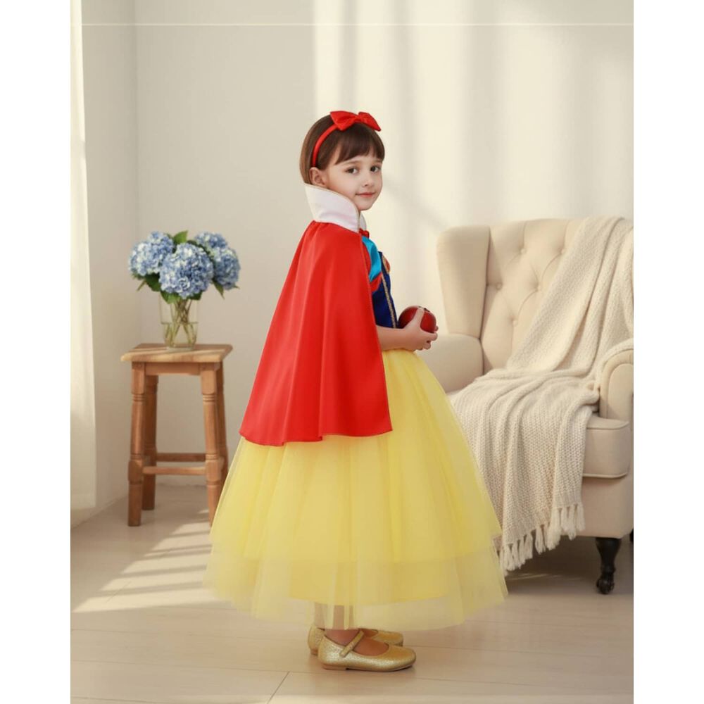 Disfraz Princesas Blanca Nieves Ni&ntilde;a Disney image number 9.0