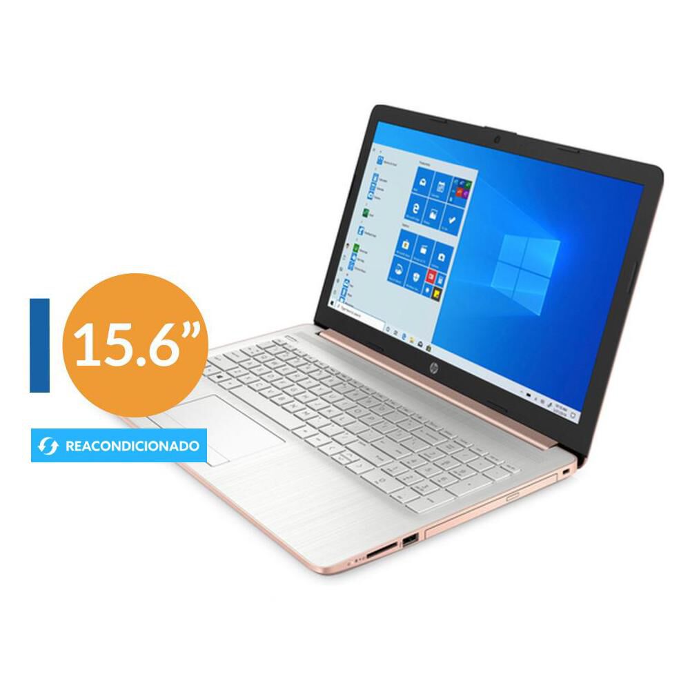 Notebook Hp 15-da0022 Reacondicionado / Plateado / Intel Pentium / 8 Gb Ram / Intel Uhd 610 / 256 Gb Ssd / 15.6 "/ Teclado en Inglés image number 0.0