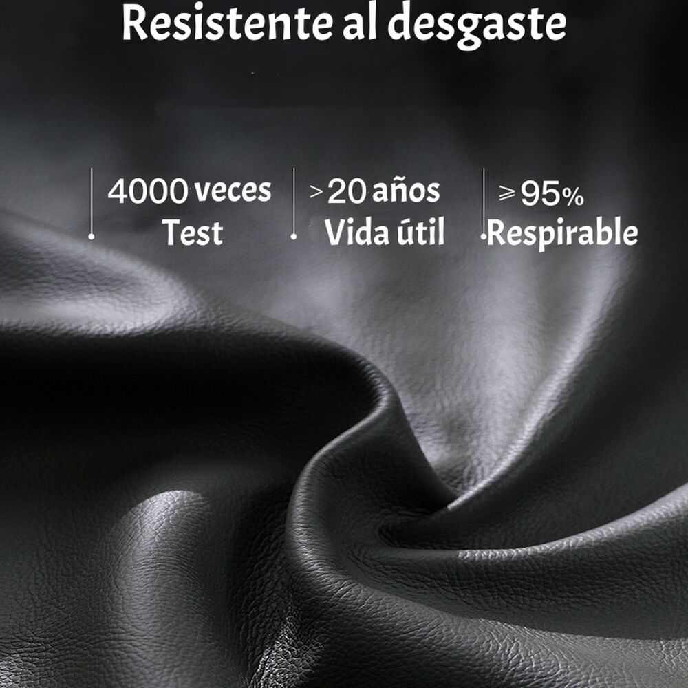 Pack 2 Sillas Piso Bar Negra Altura Regulable Ecocuero Yc069 image number 3.0