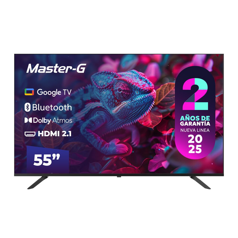 Smart Tv Led 55" Google Tv 4k Uhd Bluetooth Mgg55ufkg image number 0.0