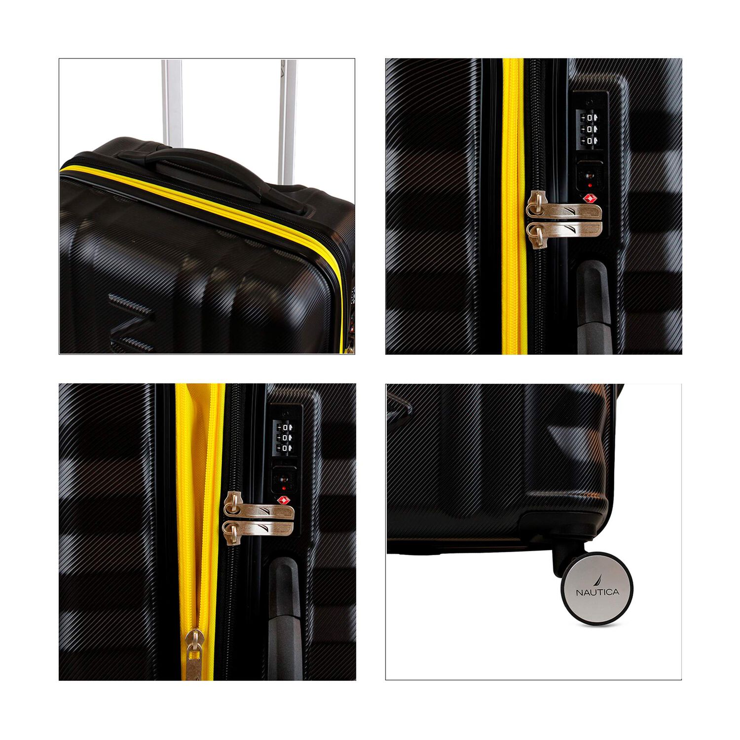 Pack 2 Maletas Nautica S+m Polonia 10kg Y 20kg Negra image number 2.0