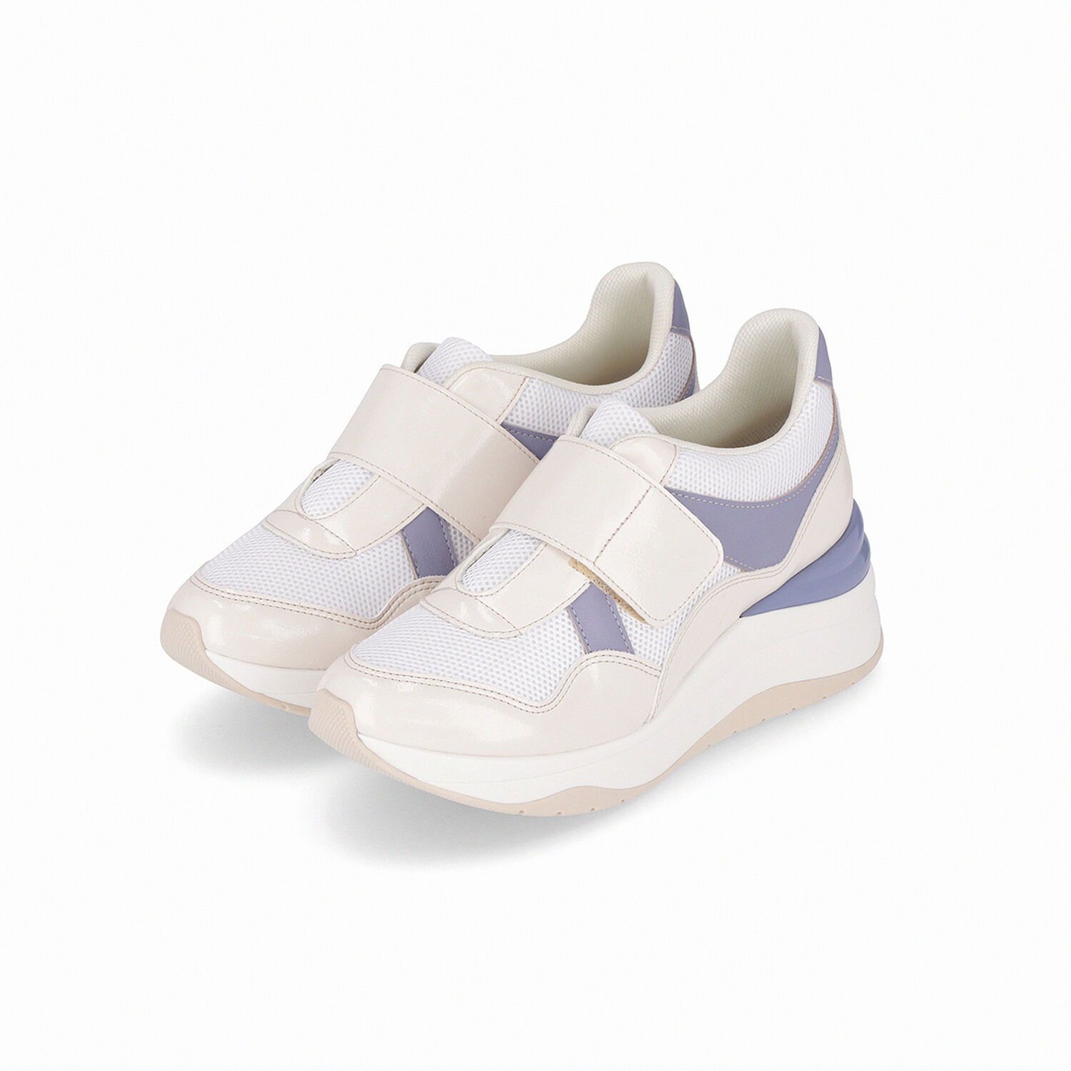 Zapatilla Urbana Mujer Natural/lavanda Nina Piccadilly image number 3.0