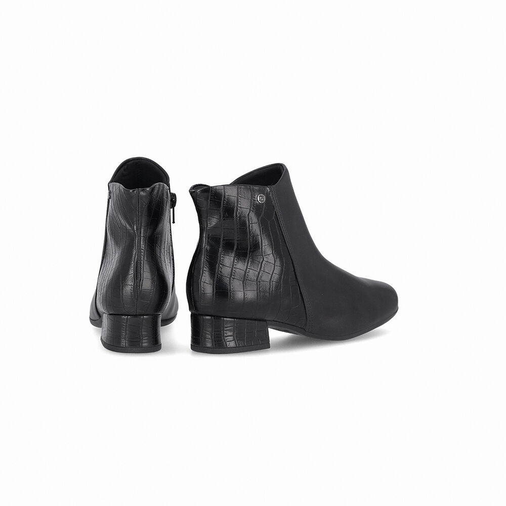 Botin Mujer Negro/crocco 145 Piccadilly image number 2.0