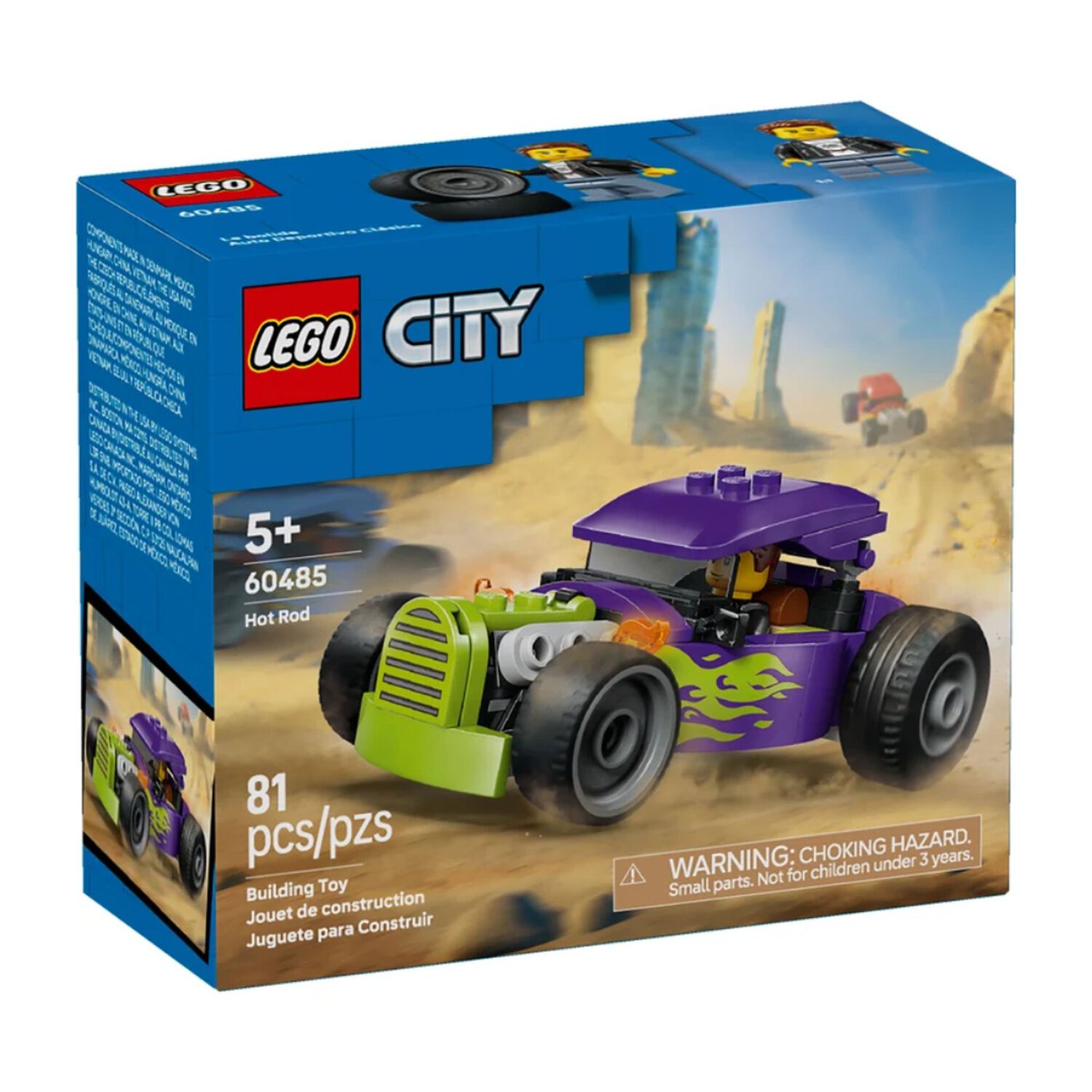 Lego City - Auto Deportivo Cl&aacute;sico - 60485 image number 8.0