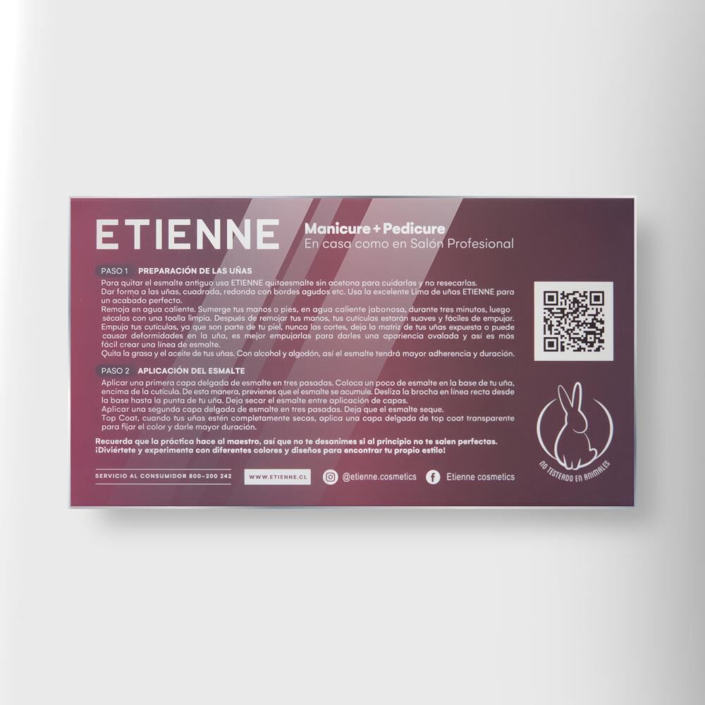 Set De Esmaltes Pink & Red Etienne image number 3.0