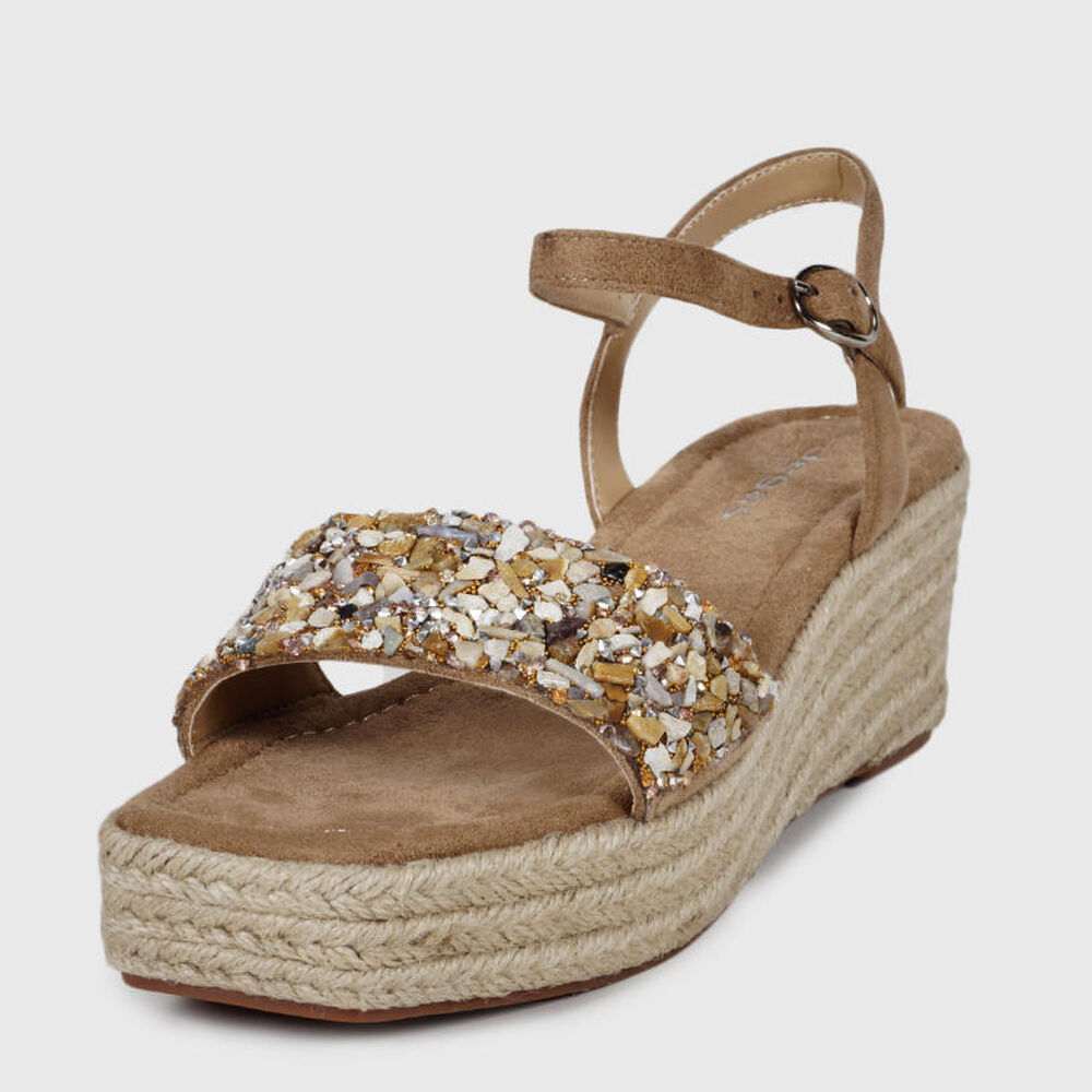 Sandalia Cuero Hanna Camel image number 2.0