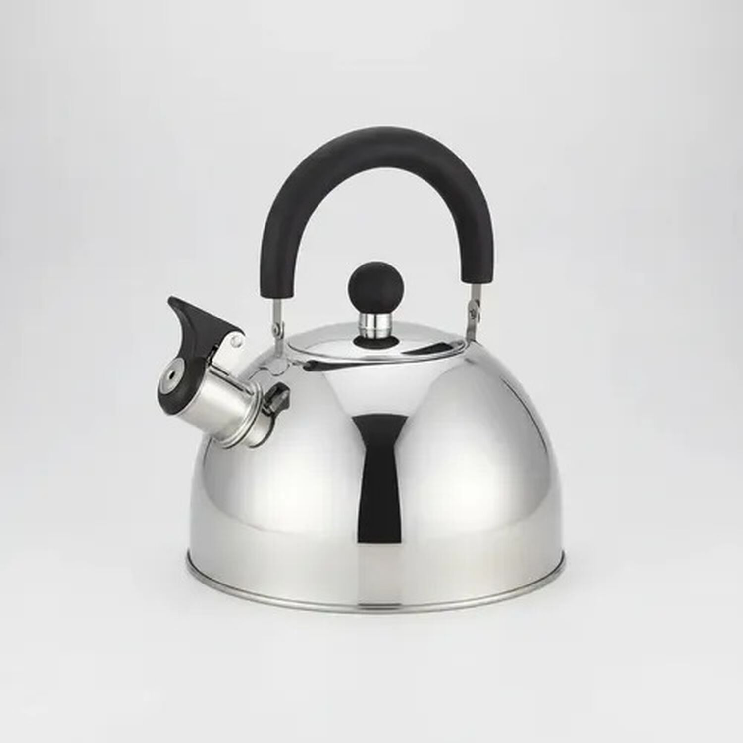 Tetera 2.5 Litros Acero Inoxidable Con Silbato Color Cromo image number 5.0