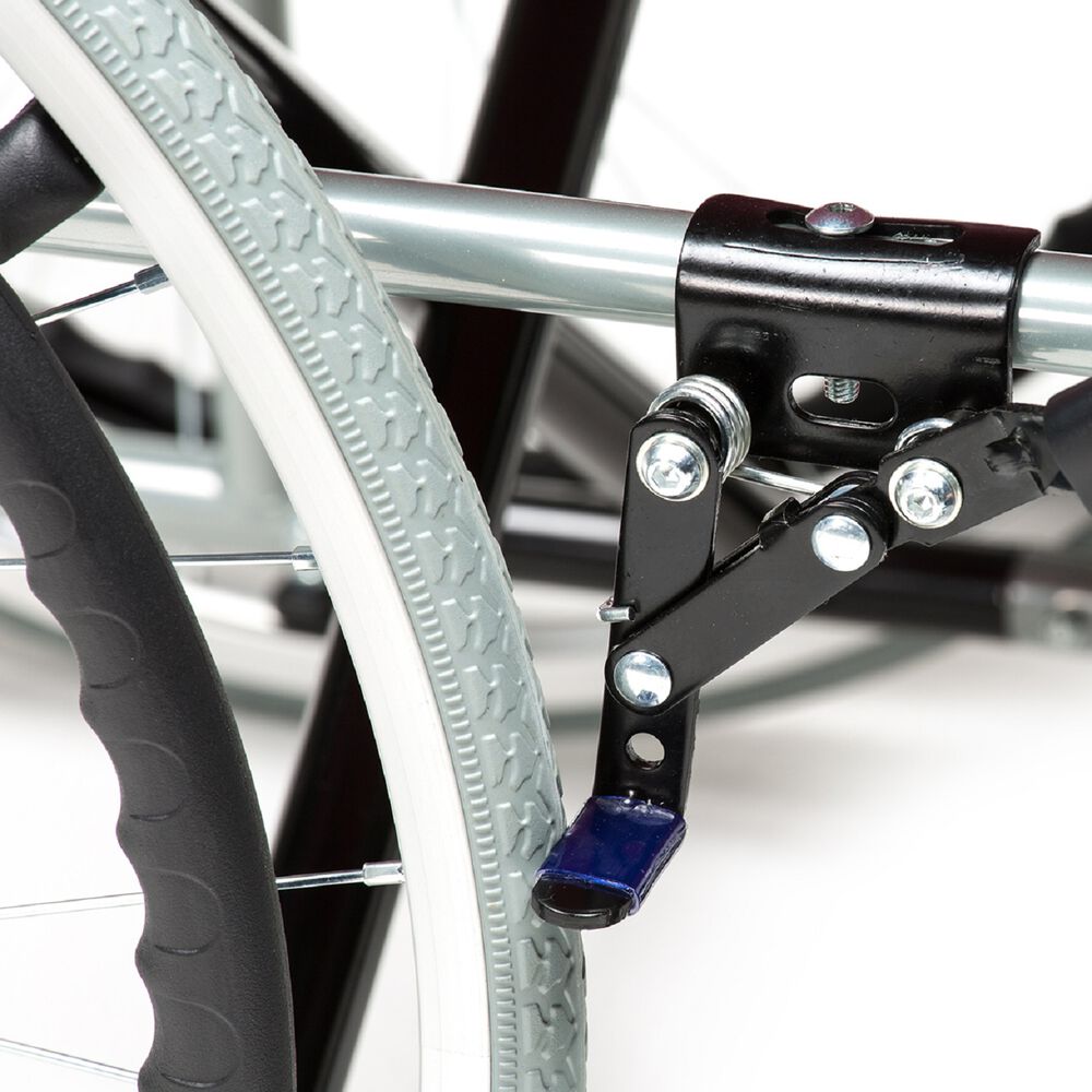 Silla De Ruedas Standard Plegable Azul image number 6.0