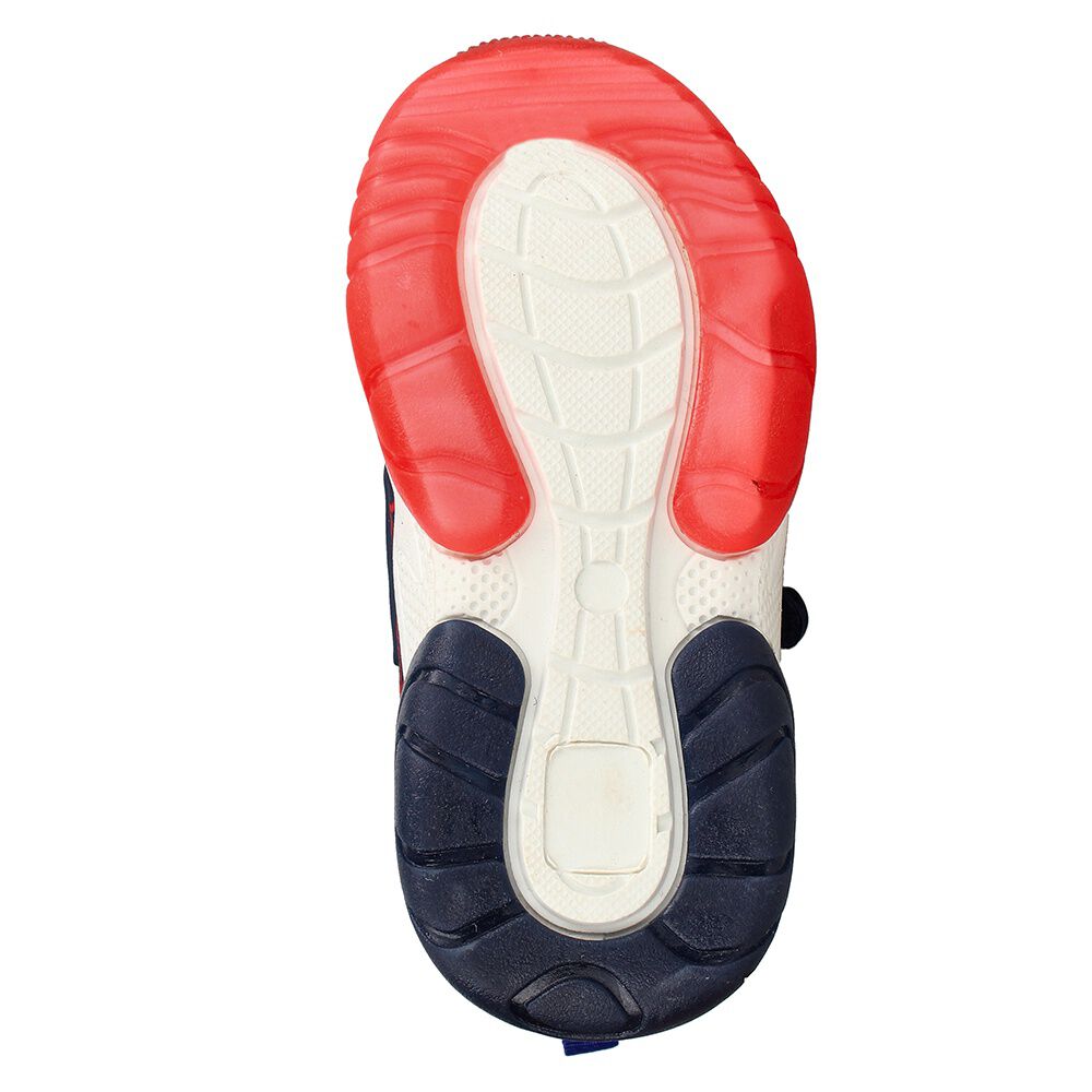 Zapatilla Ni&ntilde;o Bubblegummers Luces Spiderman Marvel Azul image number 6.0