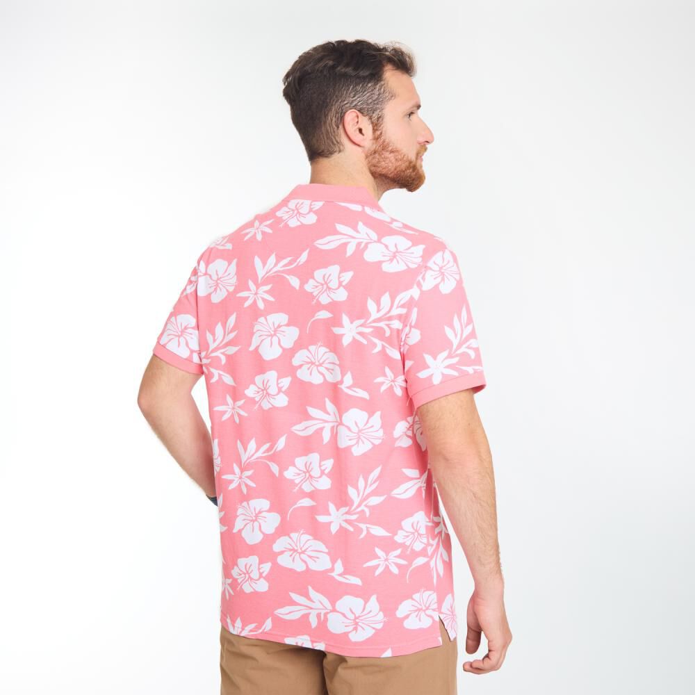 Polera Regular Manga Corta Cuello Piqué Hombre Peroe image number 3.0