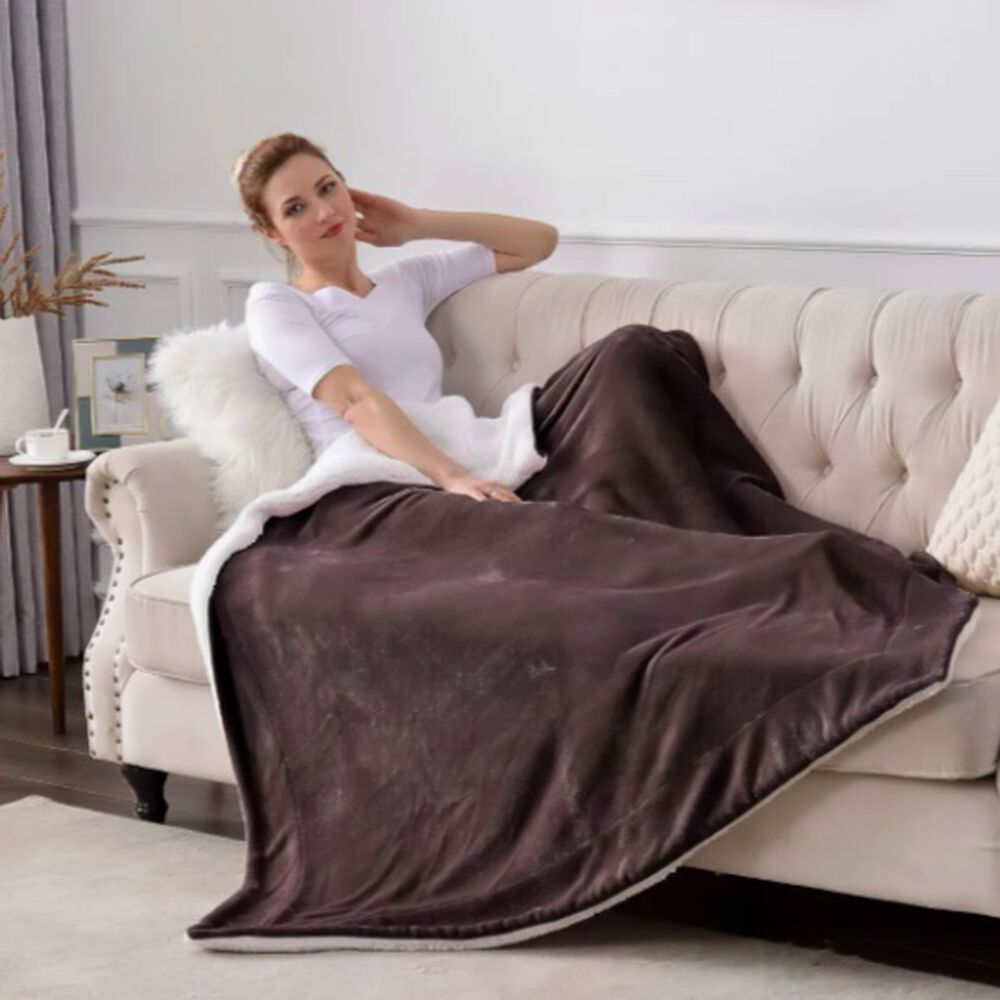 Frazada Con Chiporro Caf&eacute; image number 2.0