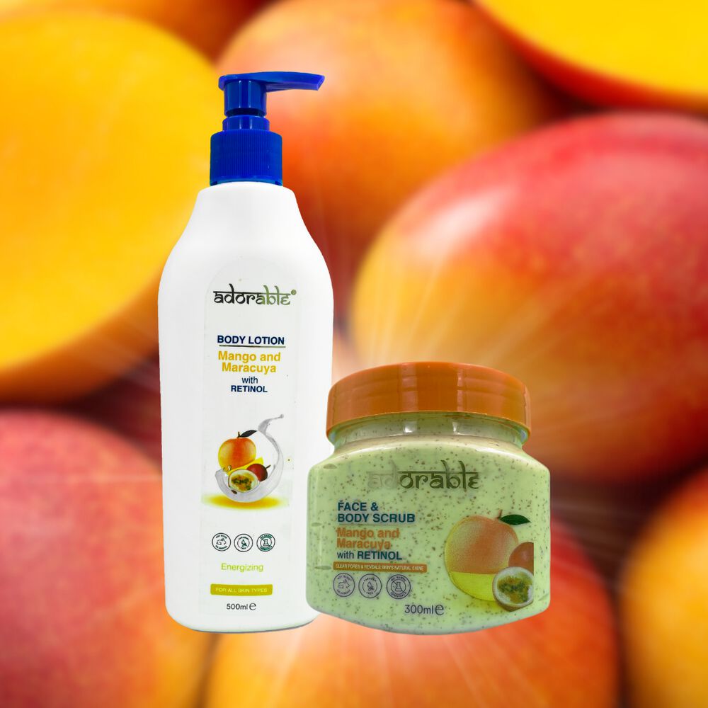 Pack Adorable Corporal Mango - Maracuyá & Retinol image number 0.0