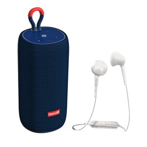 Parlante Bluetooth Portátil + Audífonos Bluetooth Maxell