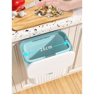 Papelera De Cocina Plástico 9 Litros Basurero Para Baño