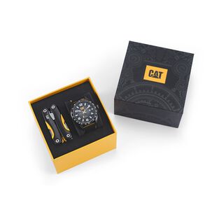 Set Reloj Cat Hombre Mas Multiherramienta Set-qe-161-21-132 Set.qe