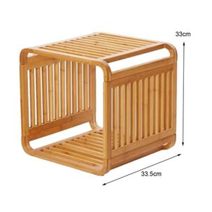 Soporte De Madera Para Plantas Mesita De Noche