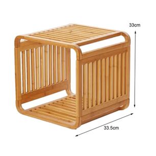 Soporte De Madera Para Plantas Mesita De Noche