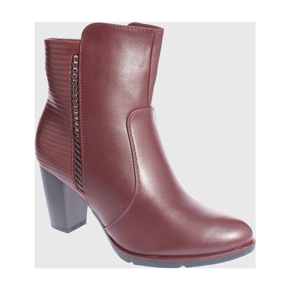 Bot&iacute;n Taco Burdeo Carbin Art. 5z1501burgundy image number 4.0