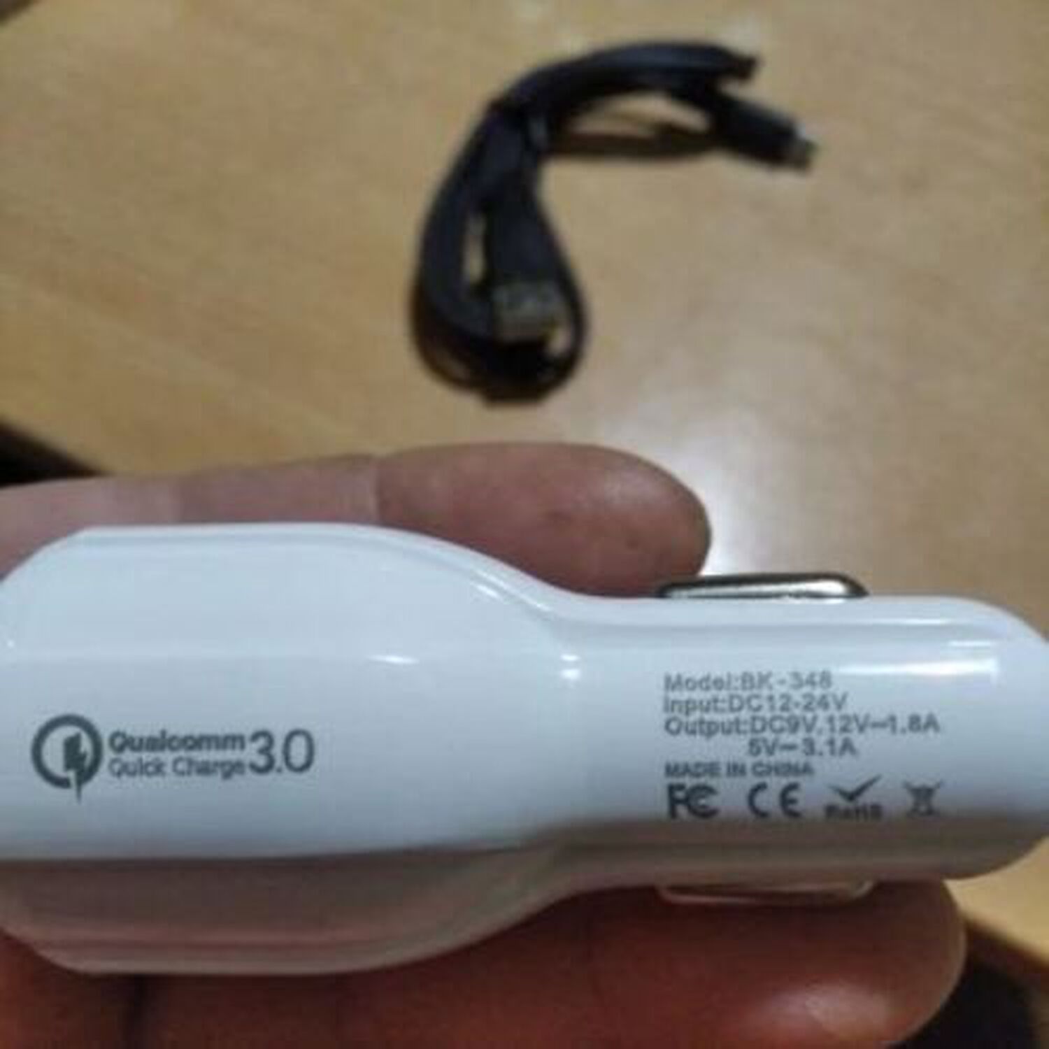 Cargador De Celular Auto Tipo C Carga Rapida 3.1 Amp Y Usb 30w 2 En 1 image number 5.0