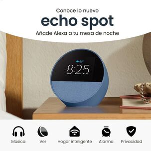 Amazon Echo Spot (2024) Azul Parlante Inteligente Con Alexa