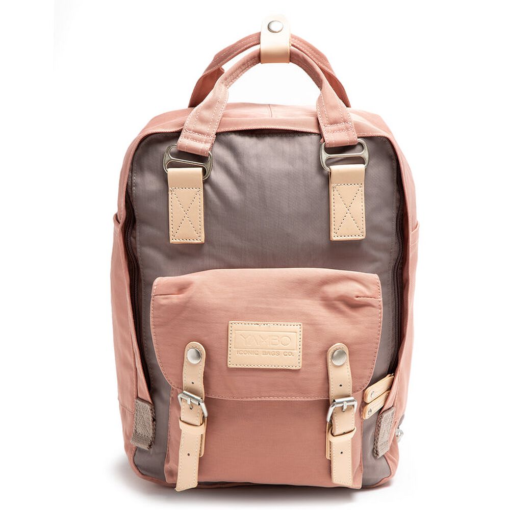 Mochila Notebook Yambo Spirit Rosa Gris Yb002 image number 0.0