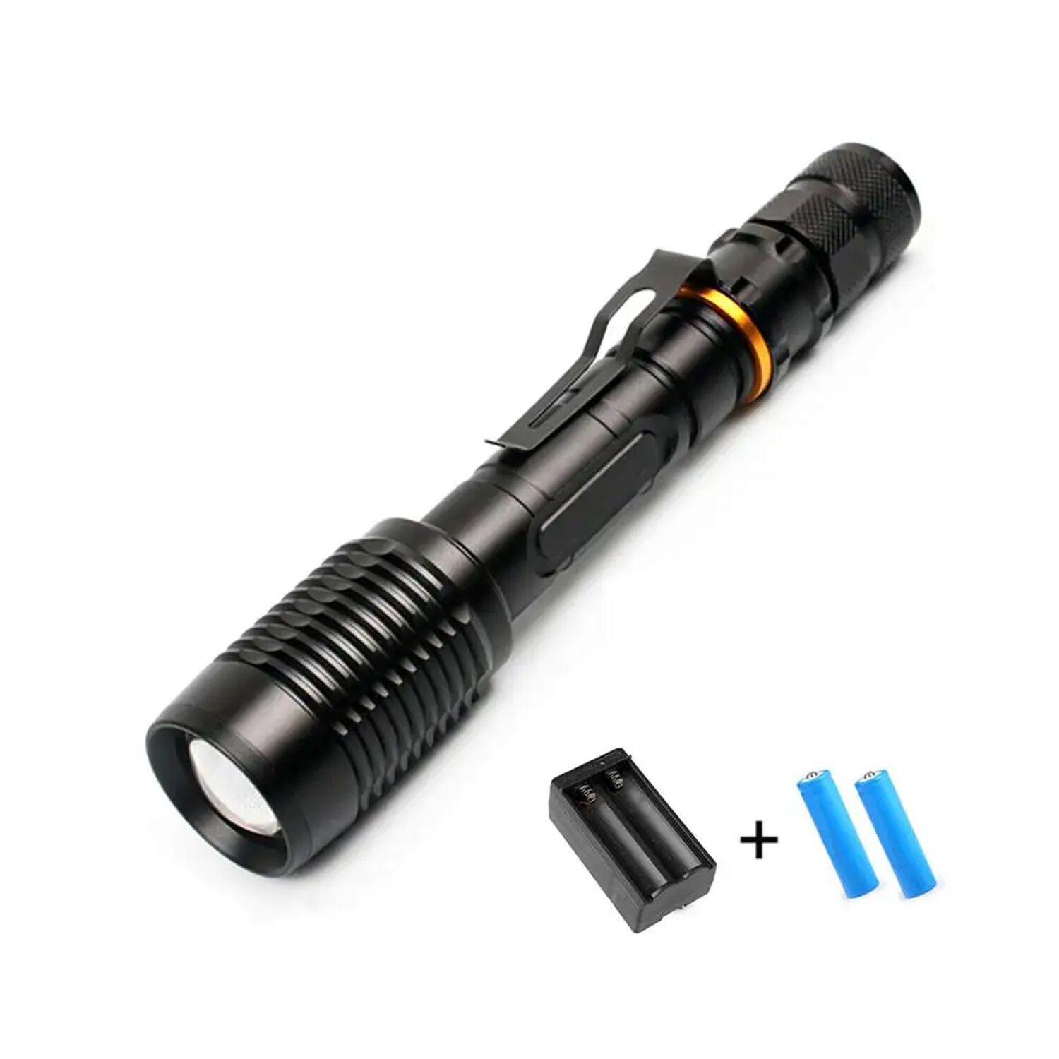 Linterna Led Profesional Multi Uso Con Zoom High Power T6 image number 6.0