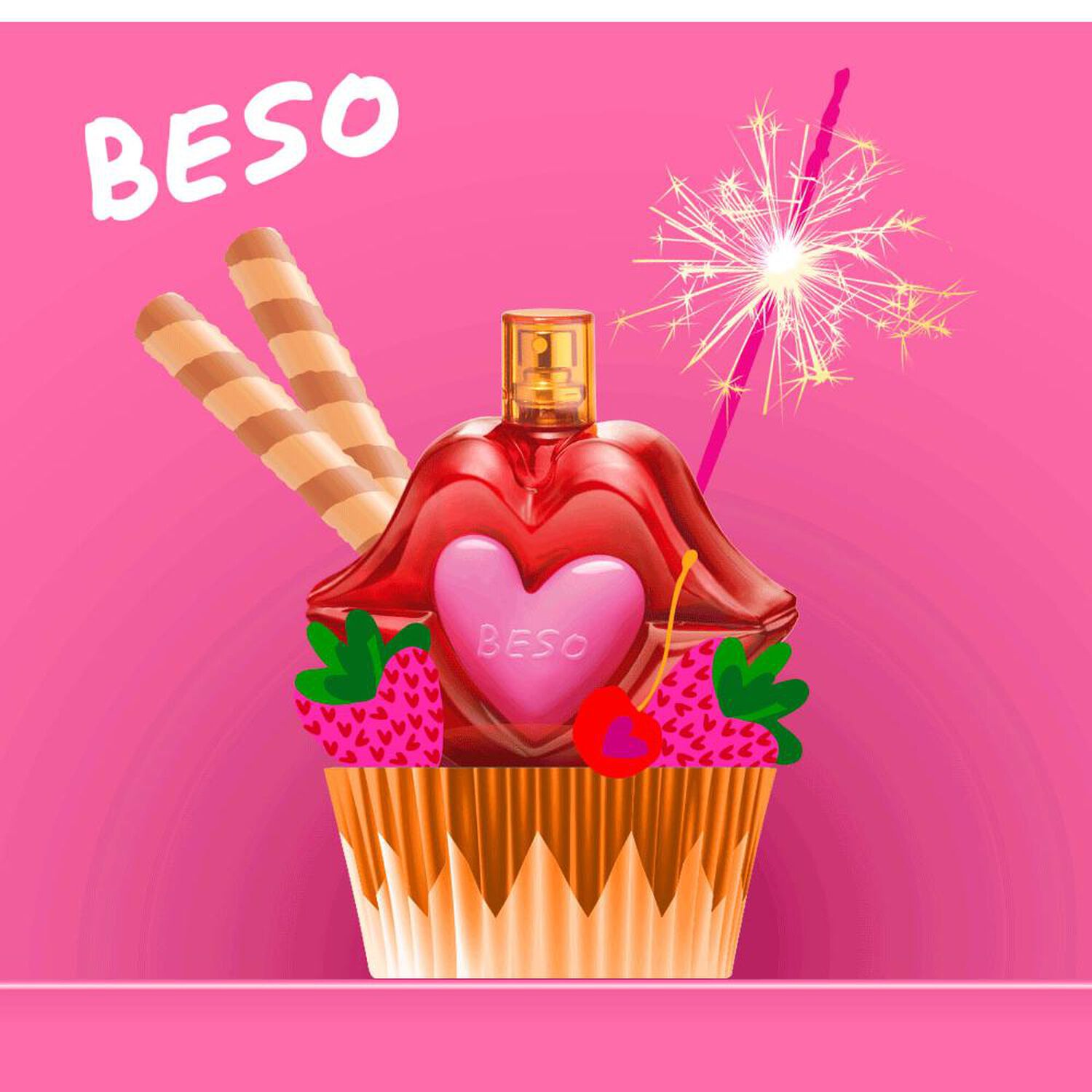 Set De Perfumer&iacute;a Mujer Beso Agatha Ruiz De La Prada / 50 Ml / Edt + Megaspritzer 10 Ml image number 5.0