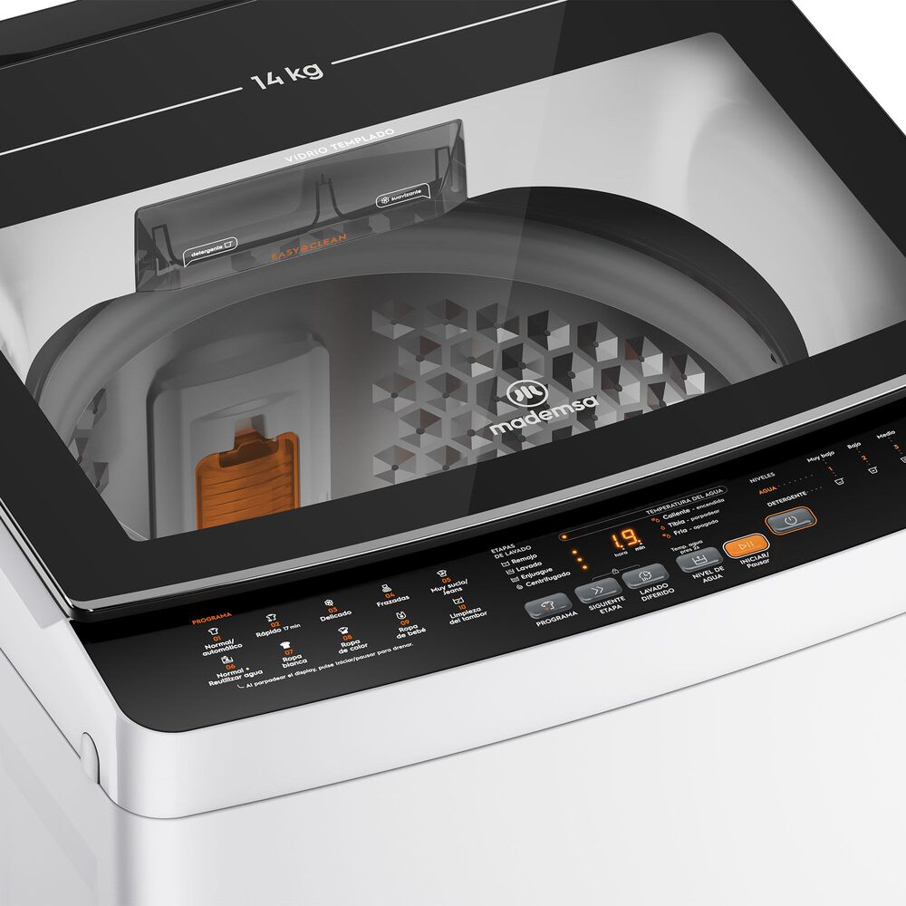 Lavadora Autom&aacute;tica 14kg Carga Superior Mdwmt14w Blanca image number 5.0